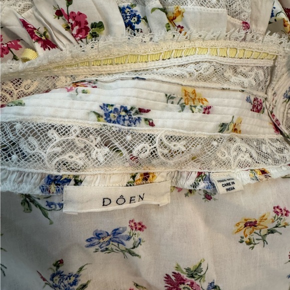 Doen Lucretia dress in Fleurs de Jonquille sz S - Picture 10 of 12